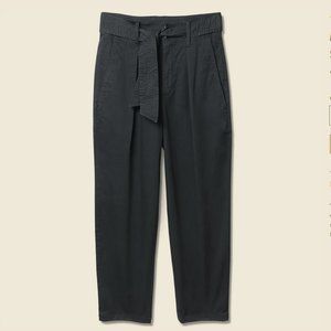 Alex Mill Avery Pleated Pant - Black